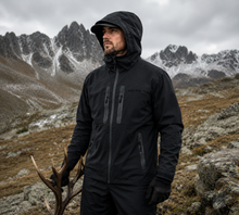 Load image into Gallery viewer, Black Westcoast Edition Bone Dry Rain Jacket