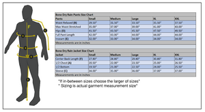 Huto Lifestyle Bone Dry Rain Pants