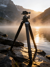 Load image into Gallery viewer, Huto Lifestyle Onyx Stealth 32MM Carbon Fiber Tripod