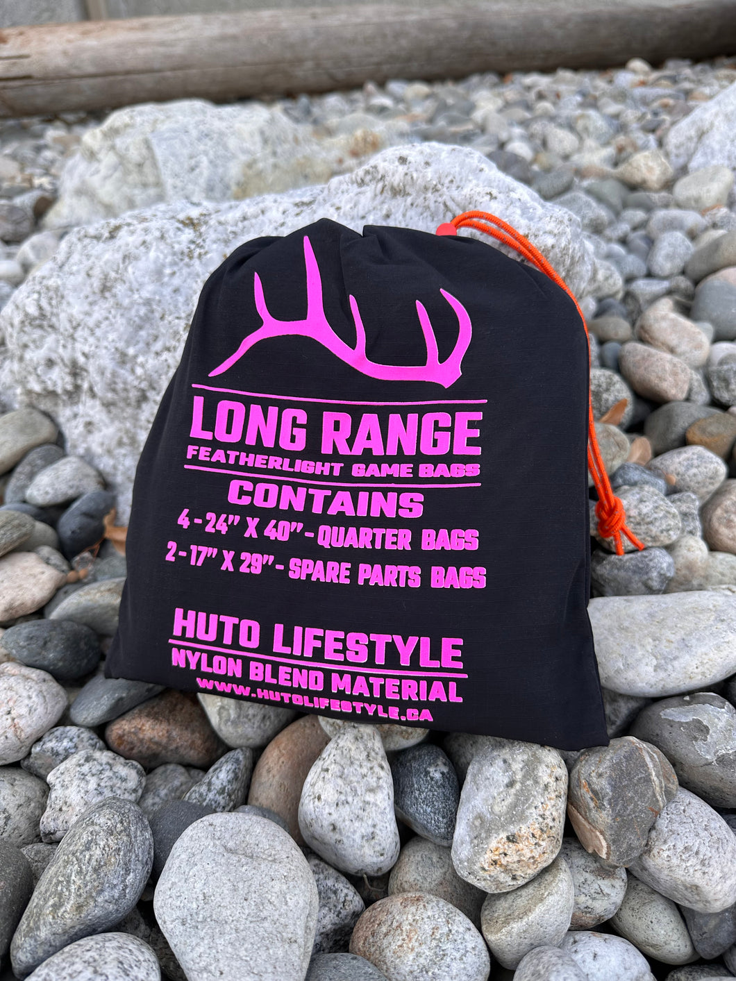 F#&% Cancer Pink Long Range Game Bags