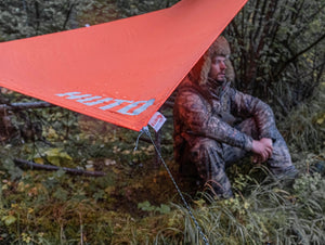 Huto Lifestyle Meat Throw Tarp + Stuff Sack Bags