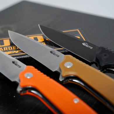 Huto Hunt Harder Folding Knives