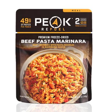 Peak Refuel Beef Pasta Marinara
