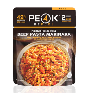 Peak Refuel Beef Pasta Marinara