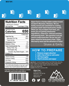 Alpen Fuel Lemon Berry Granola