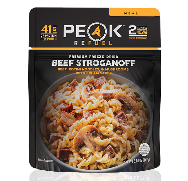 Peak Refuel Beef Stroganoff