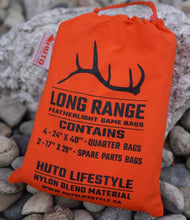 Load image into Gallery viewer, HUTO Long Range Kill Kit - Long Range Game Bags, Meat Tarp &amp; Limitless Knife