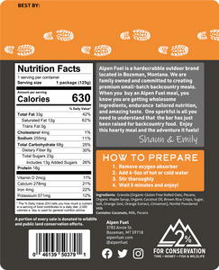 Alpen Fuel Orange Pecan Granola